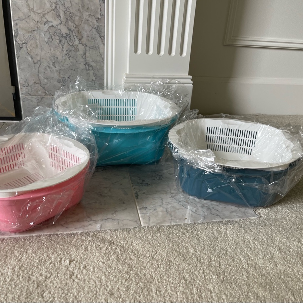 Kitchen Colanders Bowl Set - Picture 2 of 8